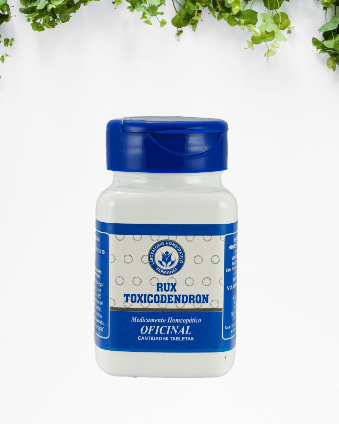 Productos de vida sana (19) Rhus Toxicodendron Homeopático – 50 Tabletas - Imagen 1