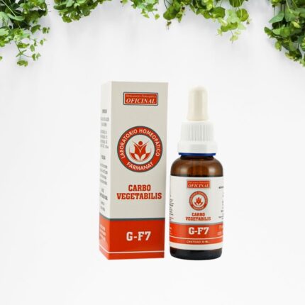 Carbo Vegetabilis G-F7 – Gotas Homeopáticas 30 mL